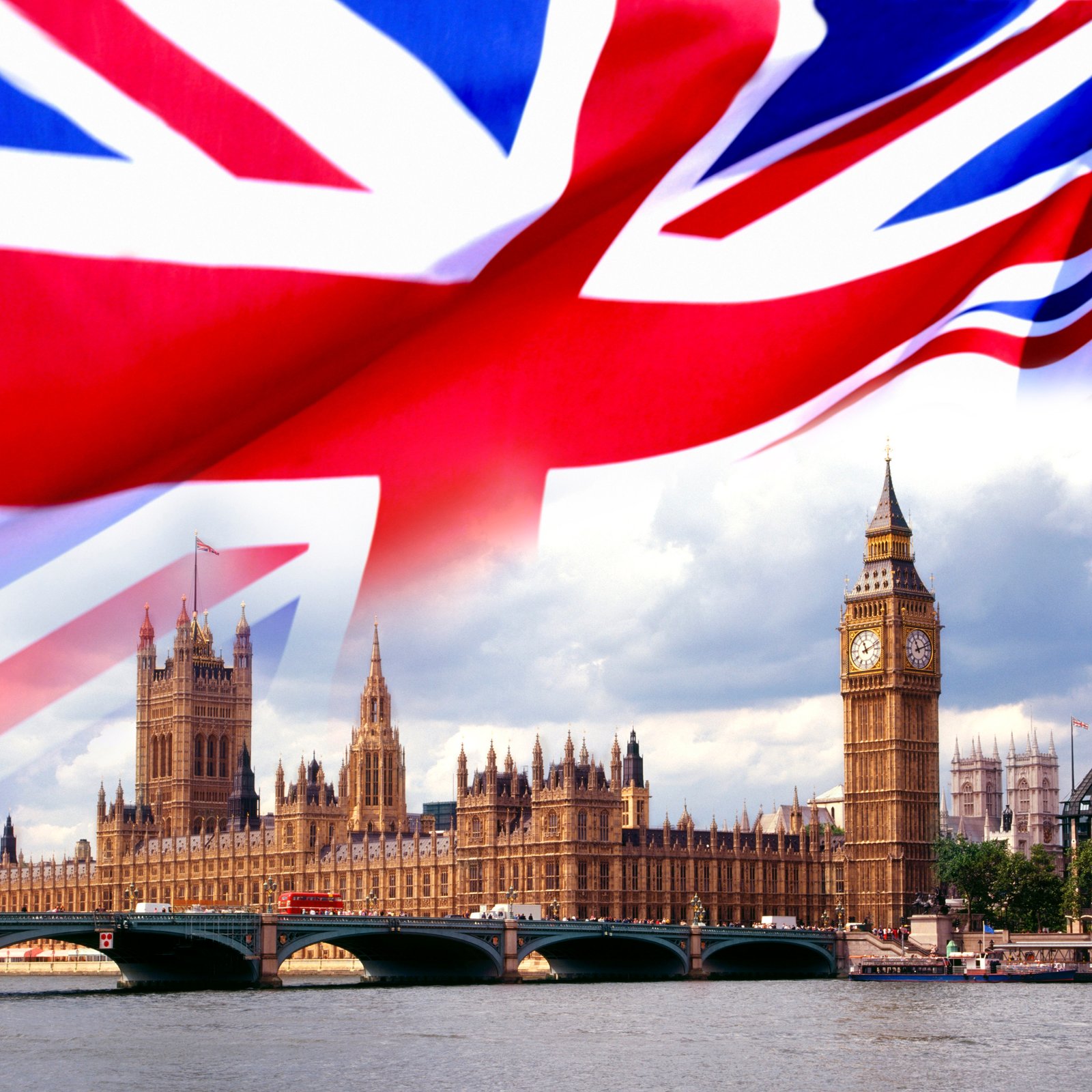London skyline with Big Ben and River Thames - popular UK destination for ETA travelers from visa-exempt countries